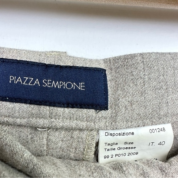Piazza Sempione 90% Wool, Cuffed Trousers Size 6 - Picture 13 of 13